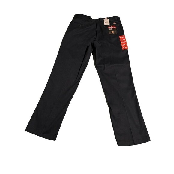 DICKIES Men's Flex Original Fit Straight Leg Pants Trousers Navy Blue 32x30 NEW - Picture 11 of 11
